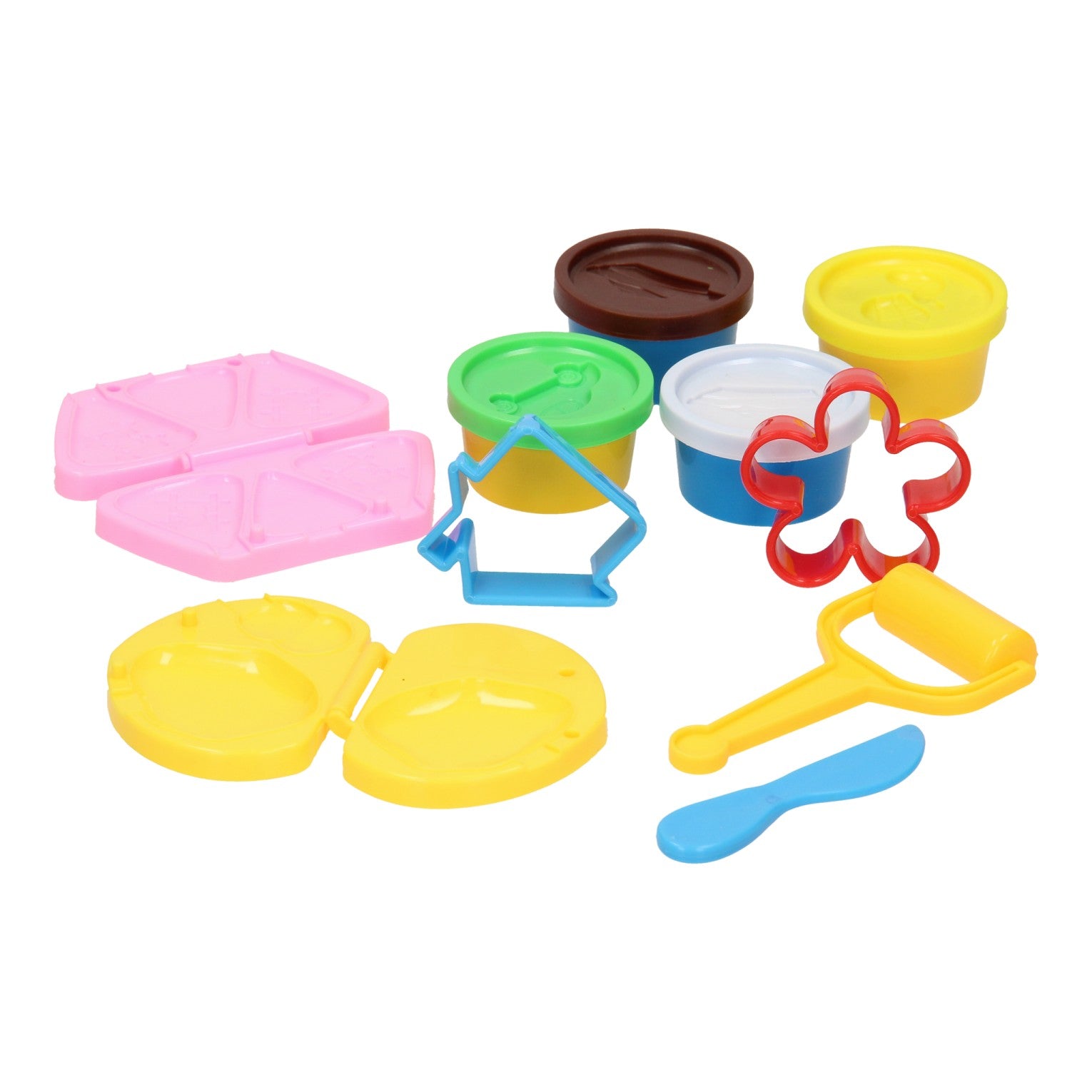 Kleiset - ontbijt - 4kleipotjes - 10dlg.