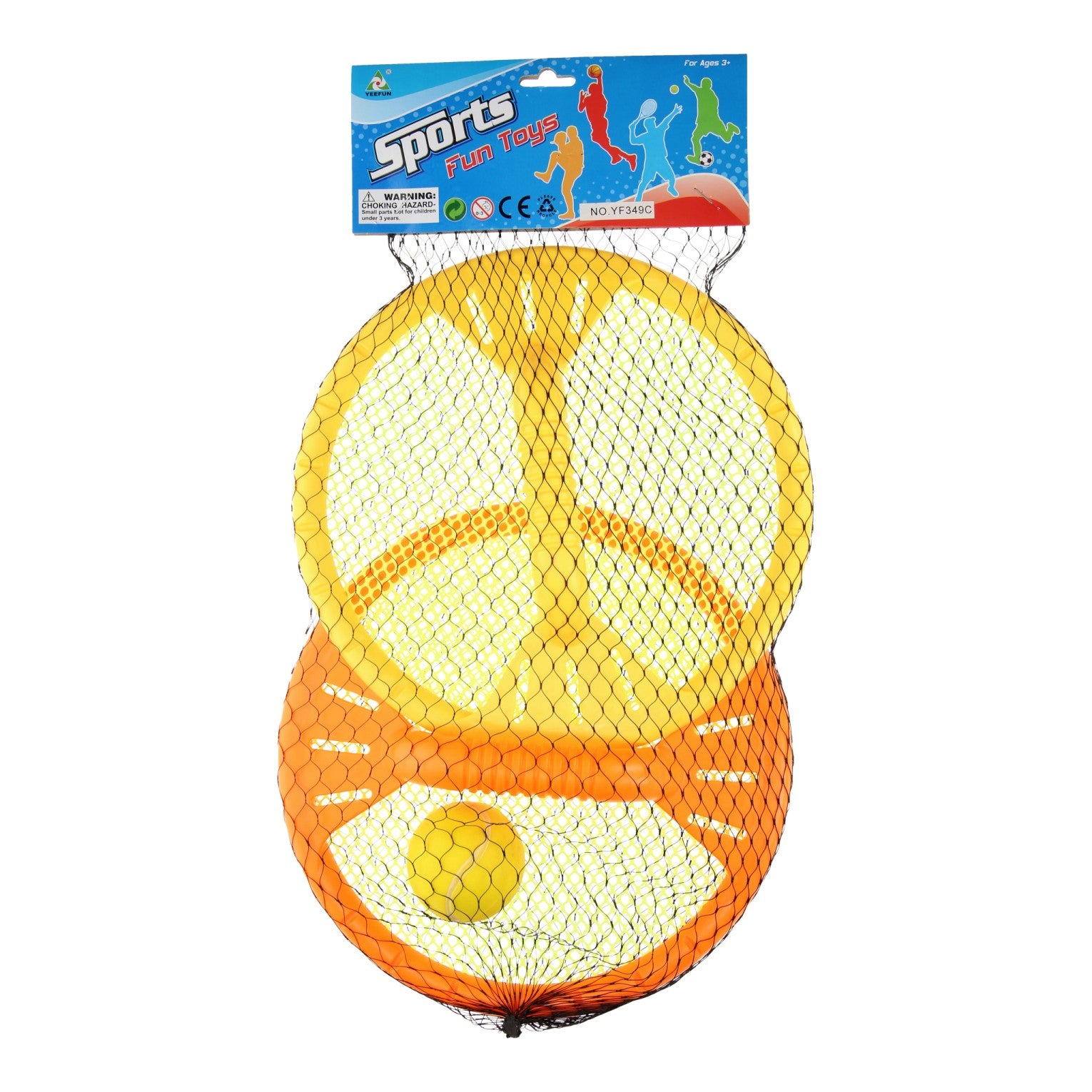Tennisschijven met bal