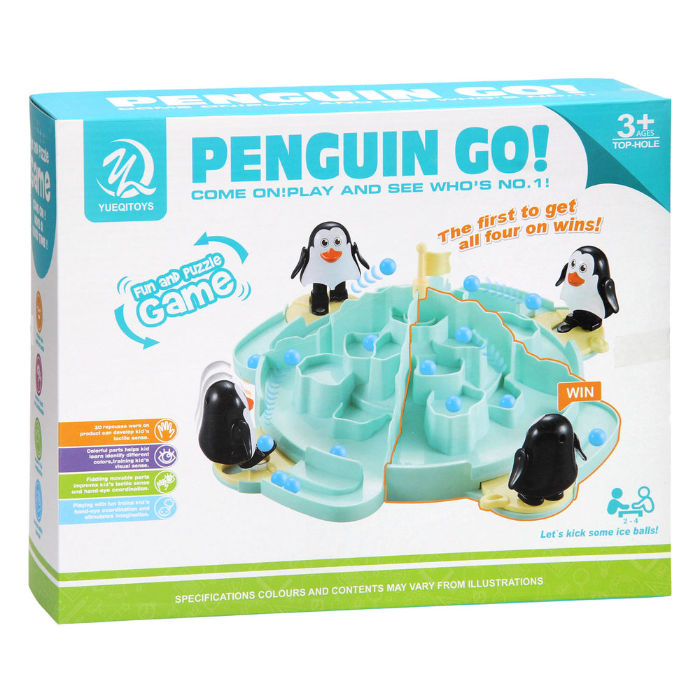 Hoppe pinguïnspel gaan