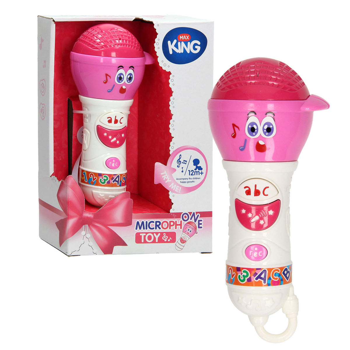 Peuter microfoon roze