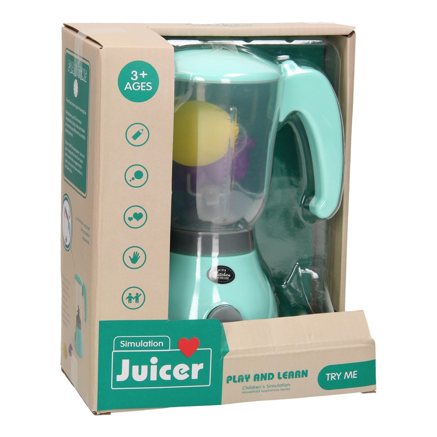 Speelgoedblender met fruit