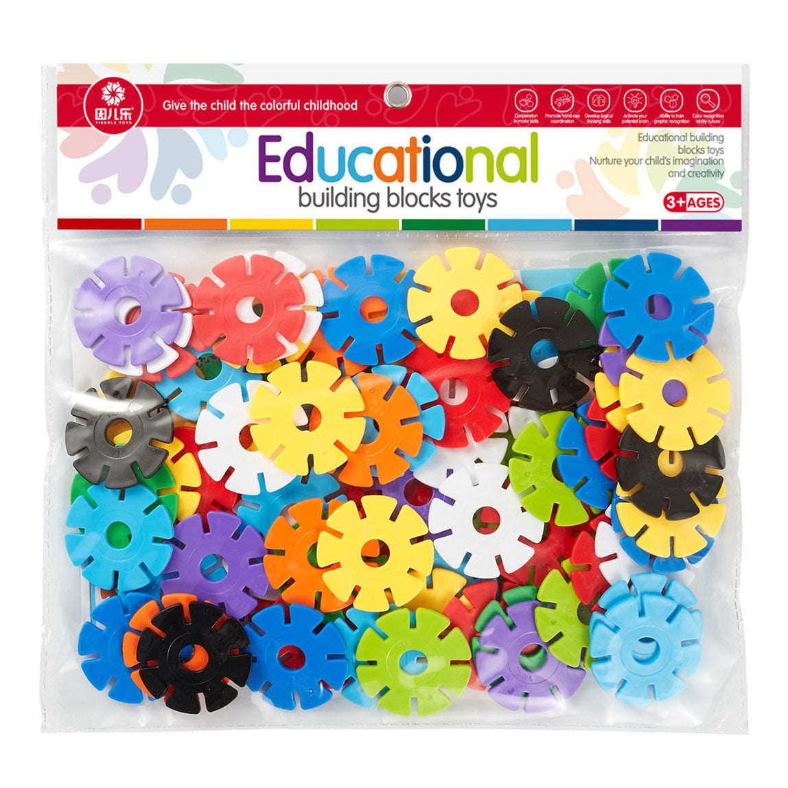 Lobbes bouwschijfjes groot, 78dlg.