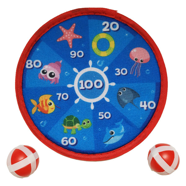 Dartbord klitteband kleine onderwaterwereld