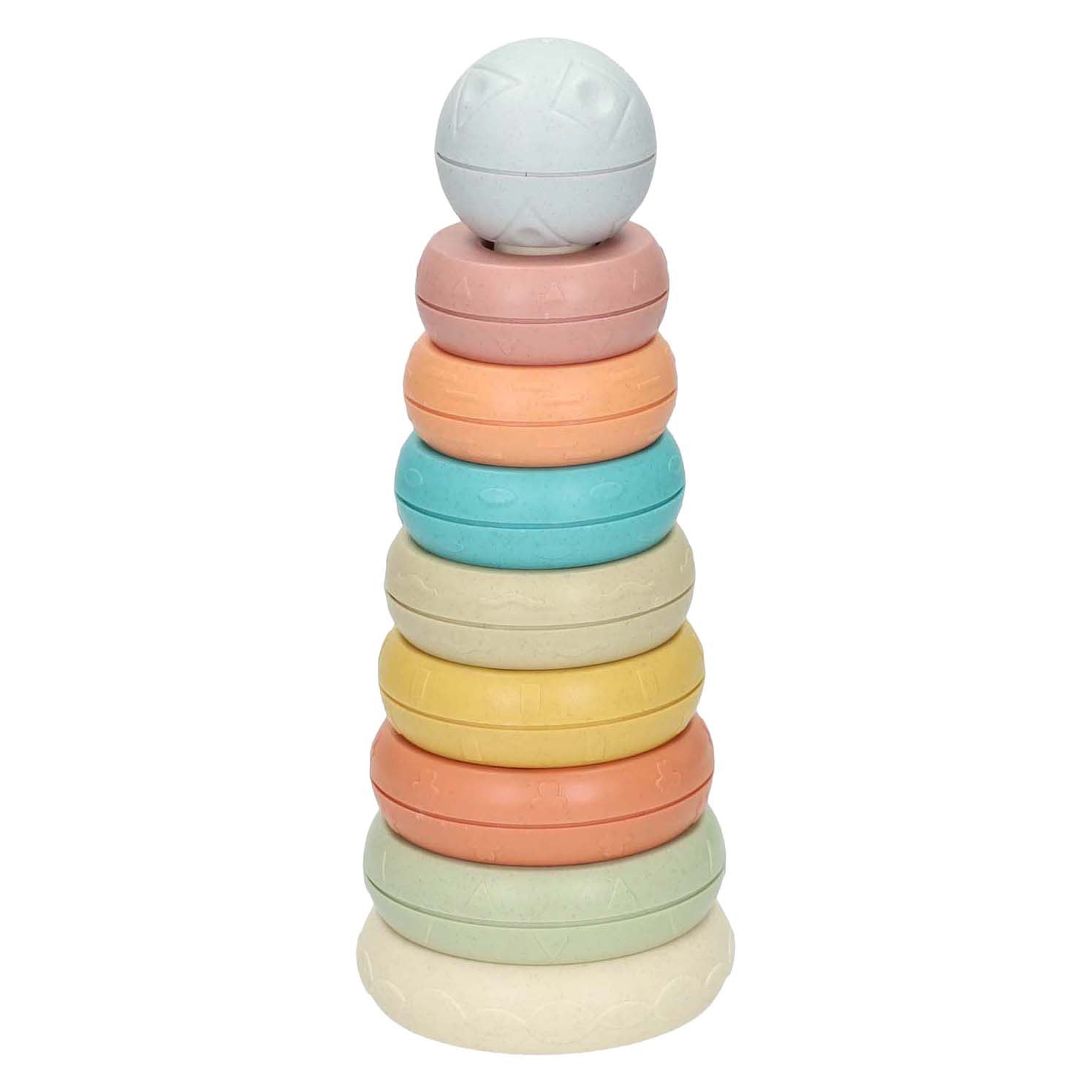 Lobbes speelgoed bv baby stapeltoren pastel