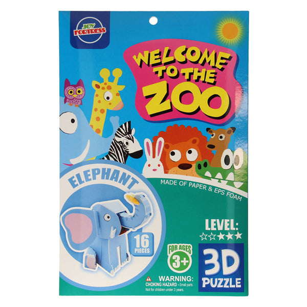 Bouwpakket 3d olifant