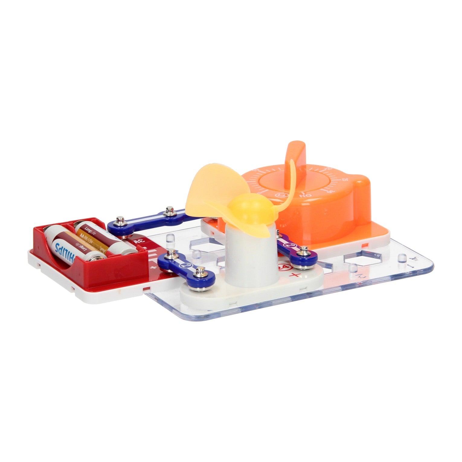 Wetenschapsexperiment de timer en zaklamp 2in1