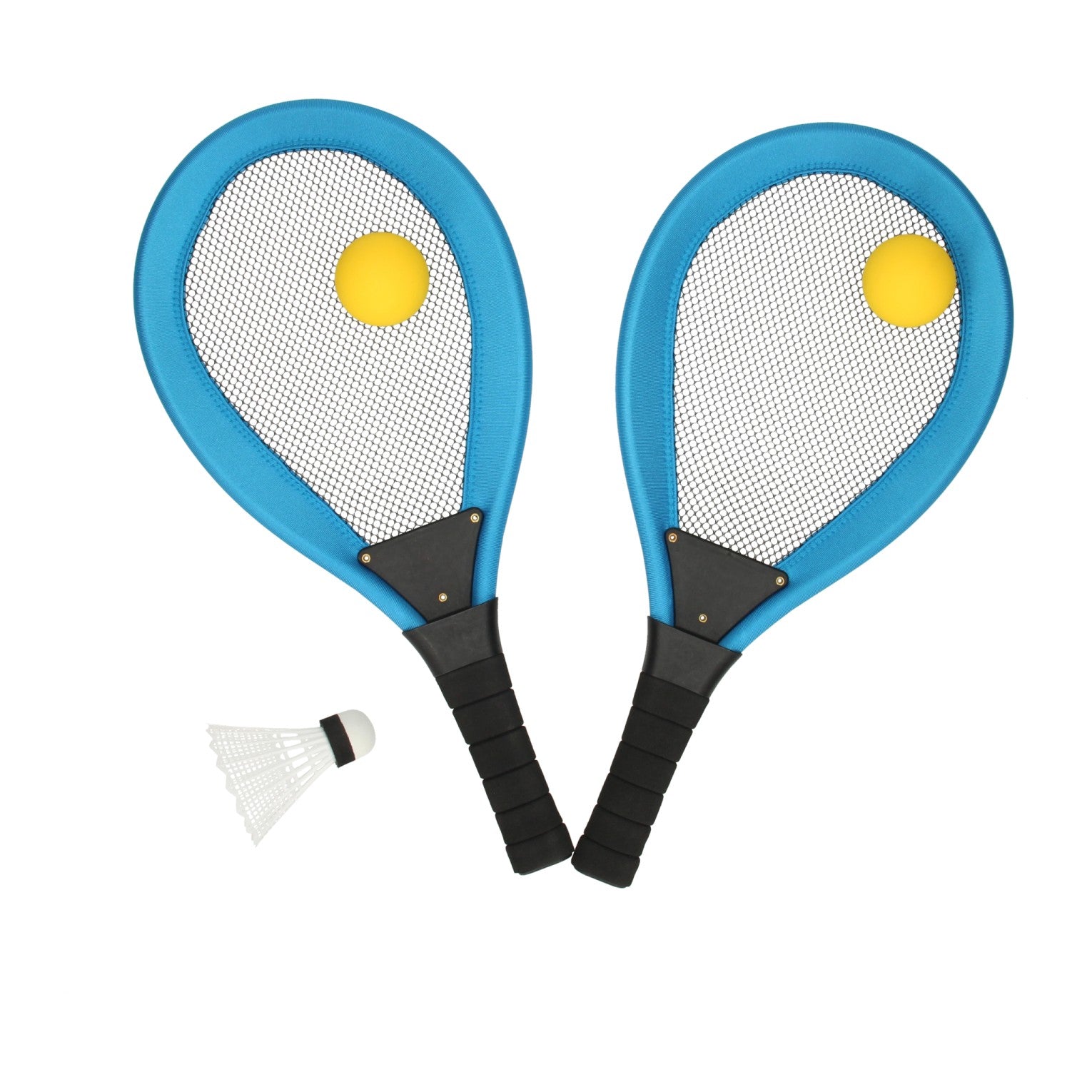 Zachte tennis- en badmintonset kleur