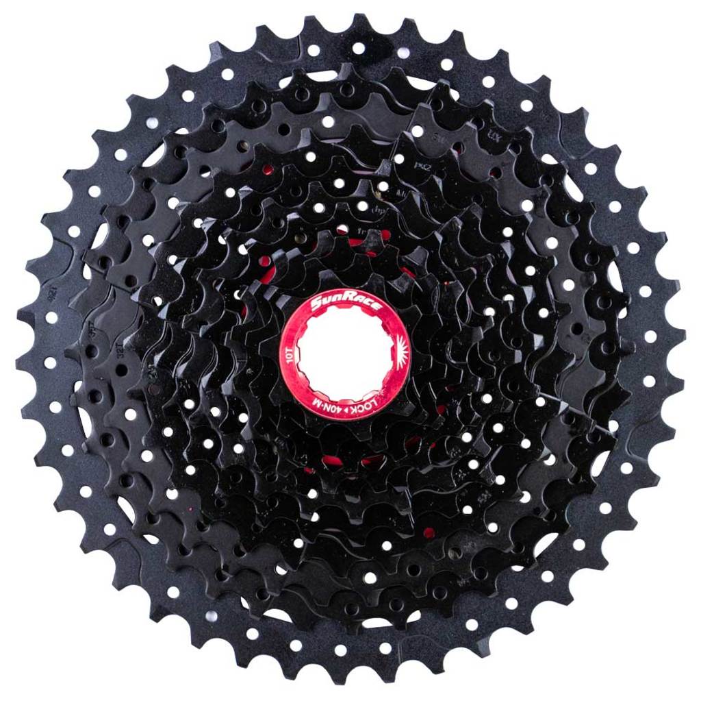SunRace cassette 11V 10-42 CSMX9X zwart