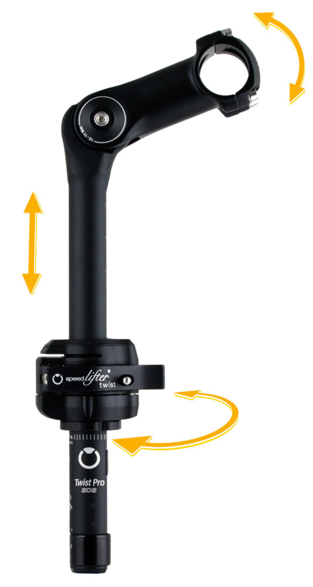 Speedlifter van Schulz Twist PR SDS 88mm 25,4mm zwart