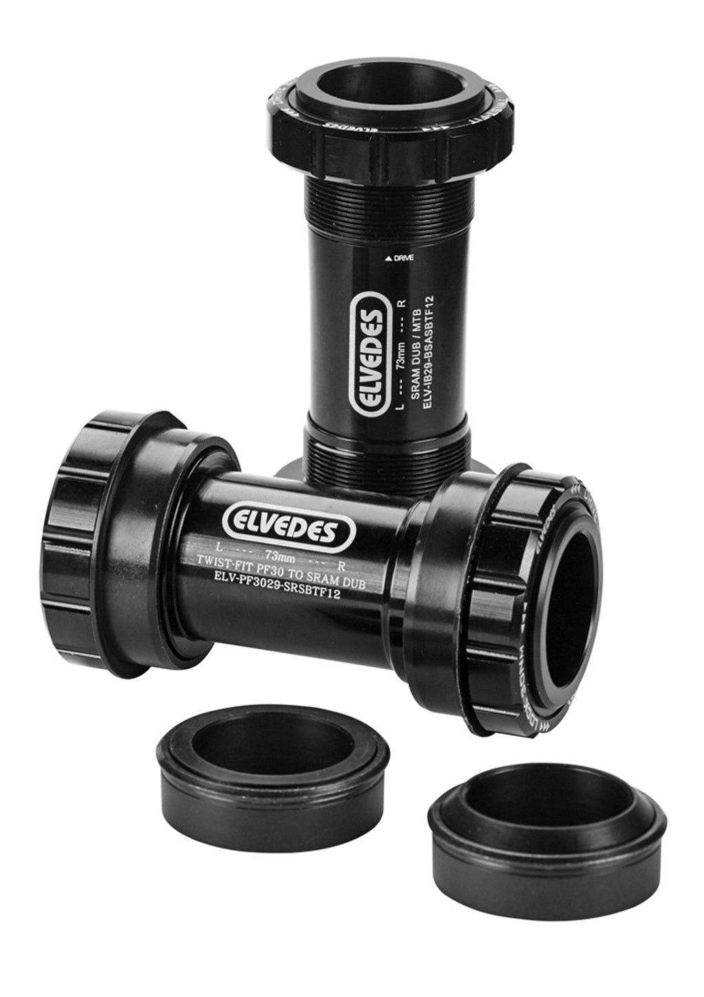 Trapas Elvedes SRAM DUB BB30 (ø42mm) + PF30 (ø46mm)