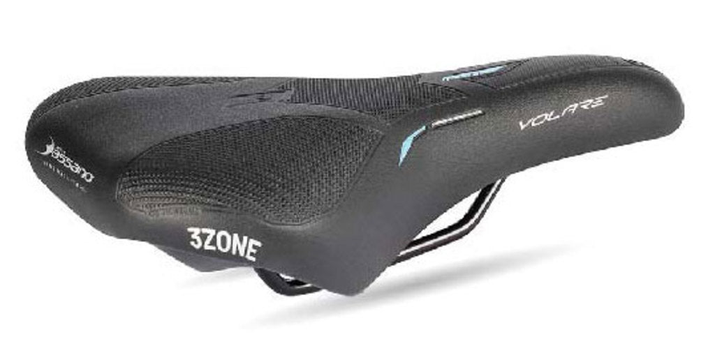 Selle Bassano Volare 3Zone Comfort Plus Fietszadel - Bruin Selle Bassano Volare 3Zone Comfort Plus Fietszadel - Bruin