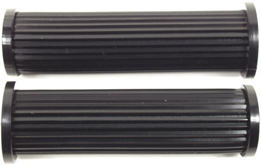 Rms rubber handvat grip rubber black closed