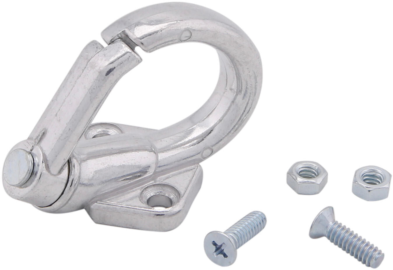 Rms bagagehaak luggage hook silver