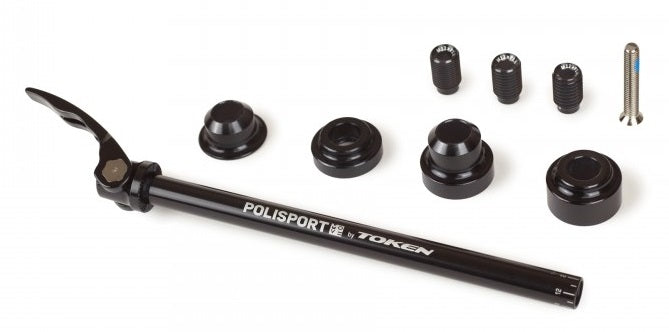 Polisport steekas voor aanhanger 12mm - zwart