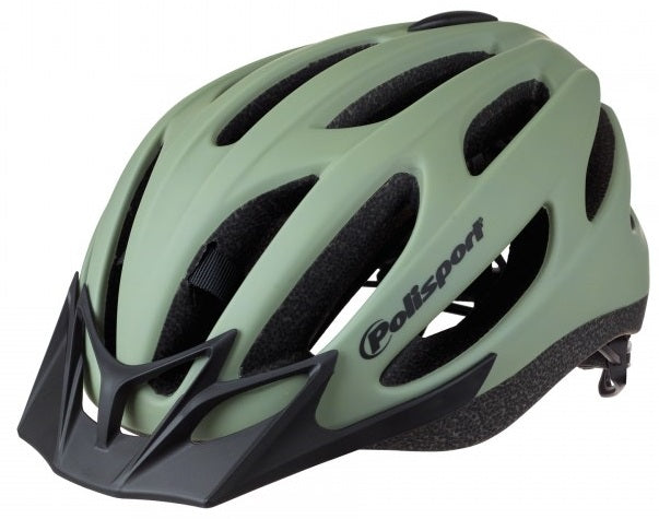 Polisport mtb-helm sport-flow l 58-62cm mat groen