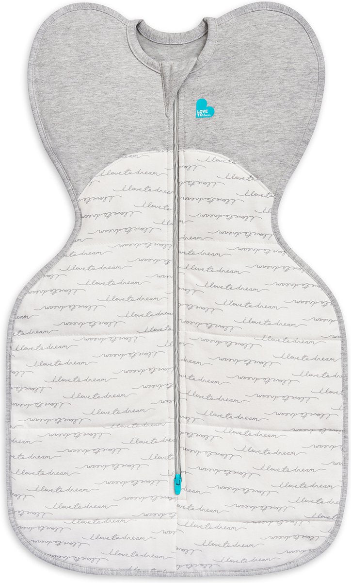 Love to dream babyslaapzak swaddle up - inbakeren - baby 3-6 maanden - 6-8.5 kg - winter - 2.5 tog - wit