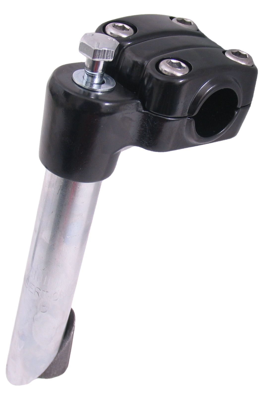 Stuurpen rand bmx 22,2 mm - zwart