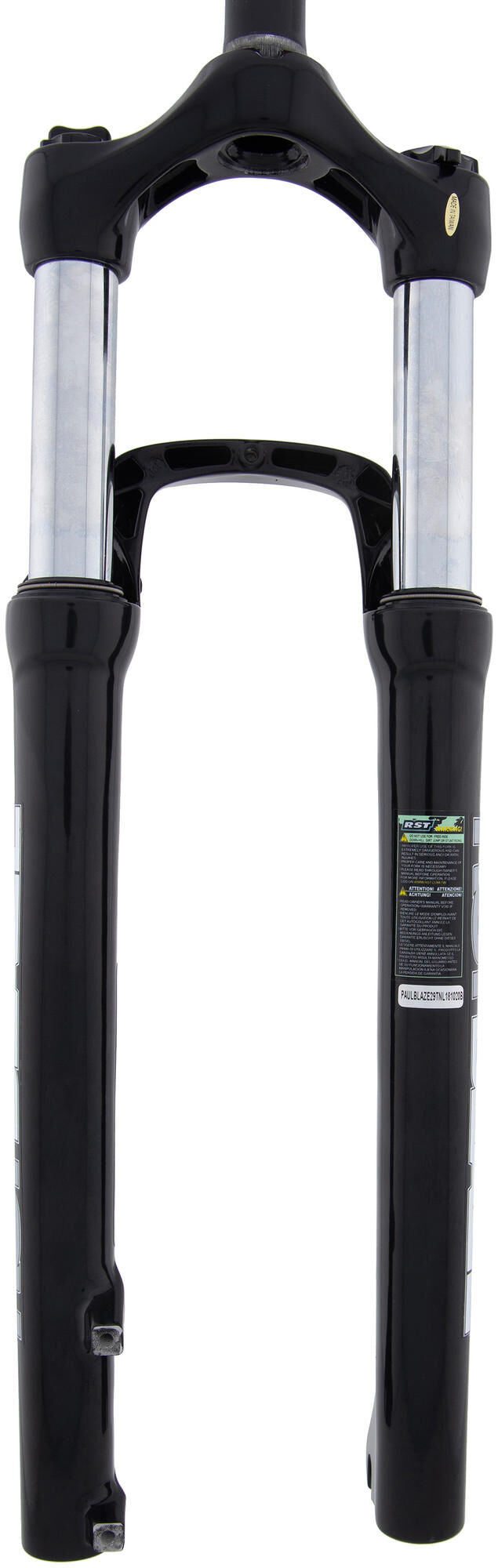 Rst verende voorvork blaze 29 nl 29 susp.fork glossy black 29