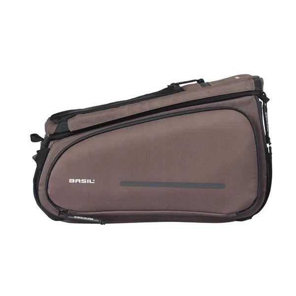 Basil gepäckträgertasche move trunkbag move velcr tape fastening brown