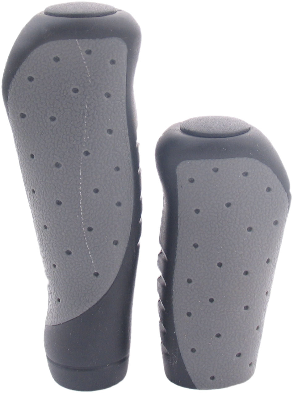 Jeu de poignées Edge ErgoCity - 135 92mm - gris noir