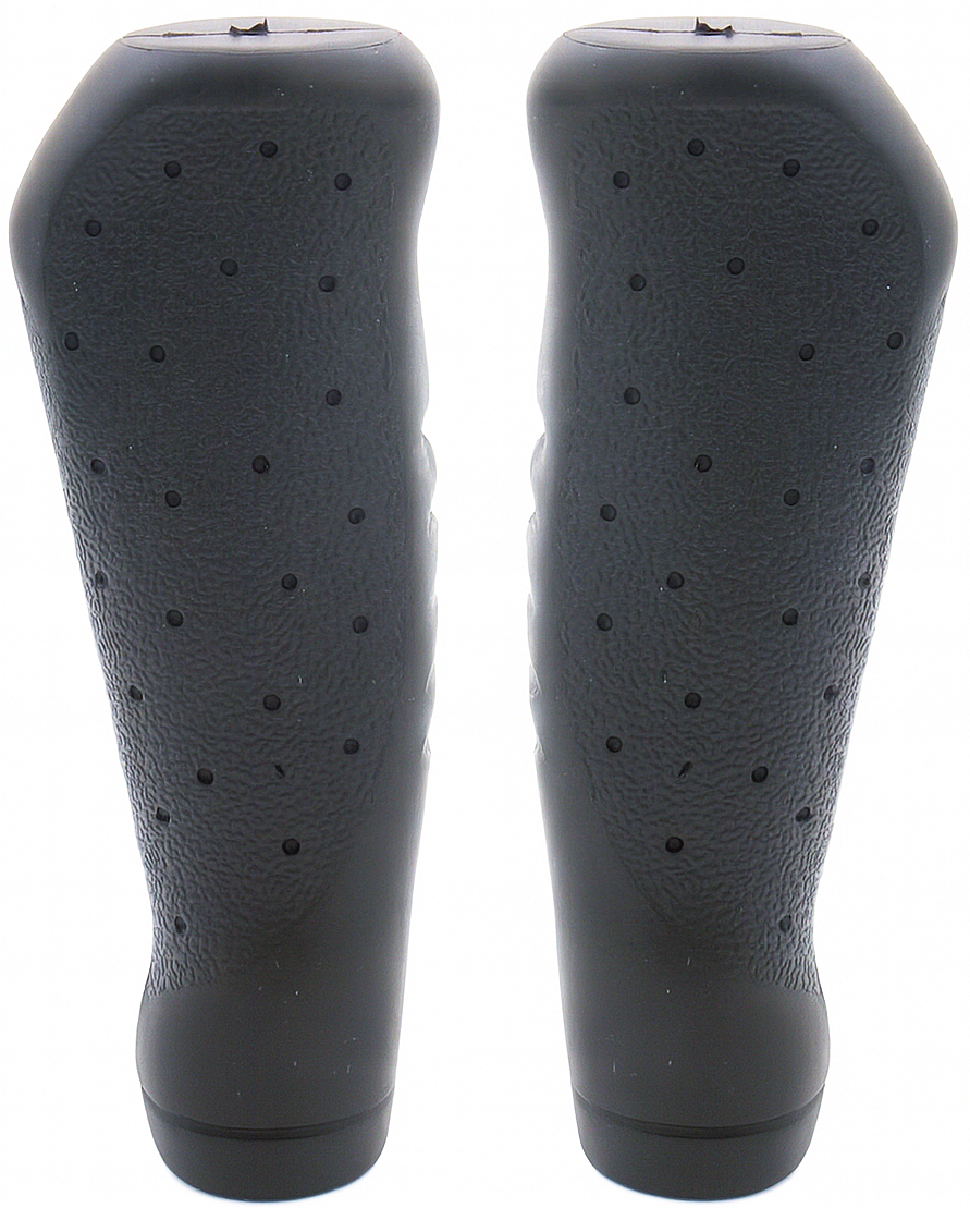 Jeu de poignées Edge Ergo Basic 135mm - noir - emballage atelier