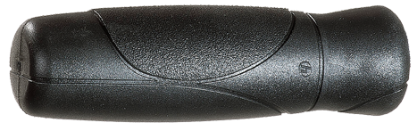 Herrmans Handvatten Grip Ergo, z wart. Lengte: 120 90mm