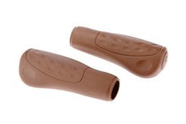 Westphal handvat ellipsis #436 softgrip, lang lang, bruin