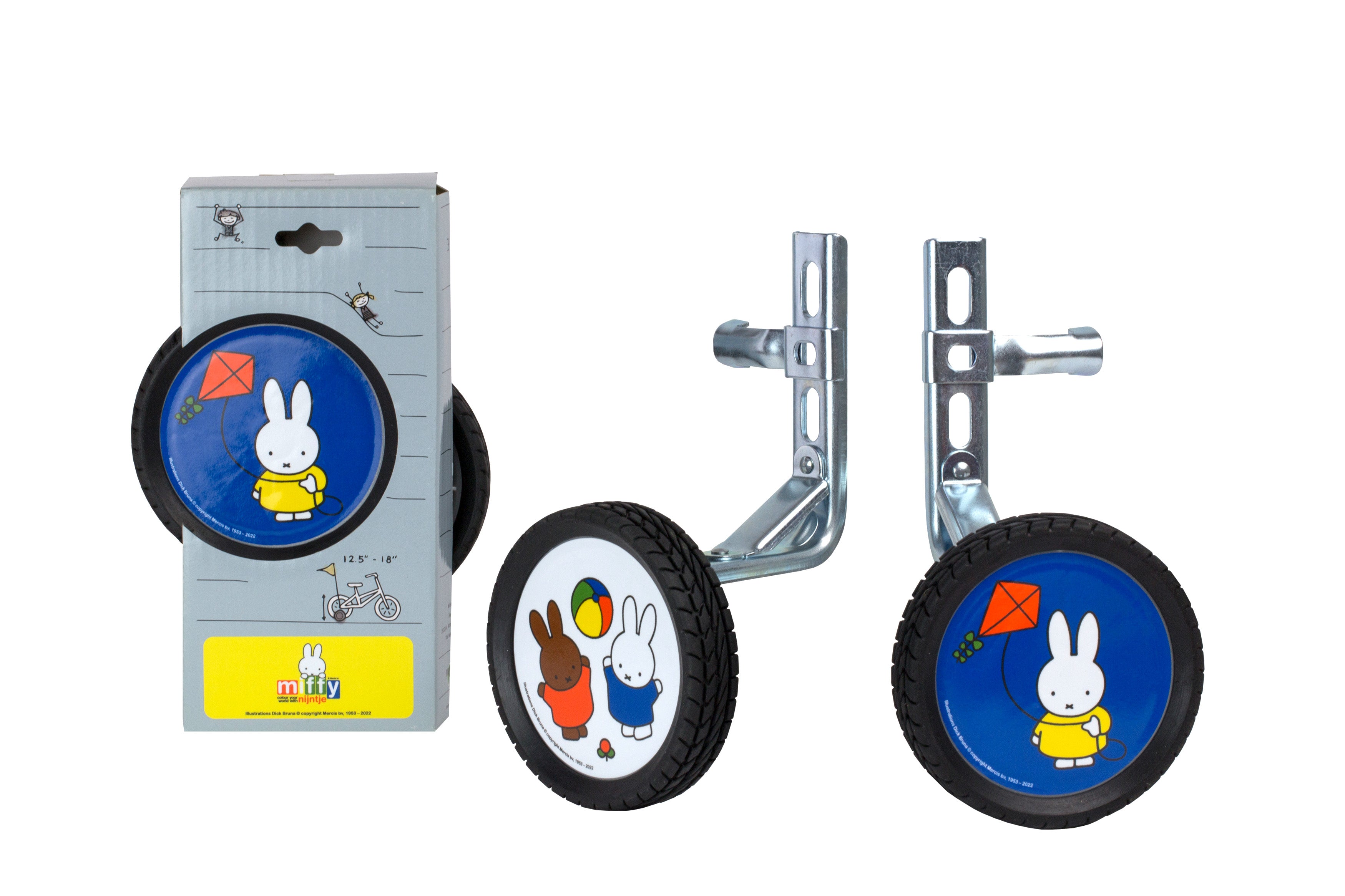 Zijwielen 12-18 inch Widek Nijntje