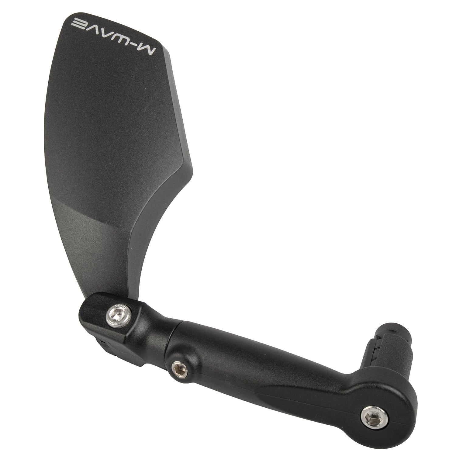 M-wave fietsspiegel voor links spy space barend - montage op stuuruiteinde