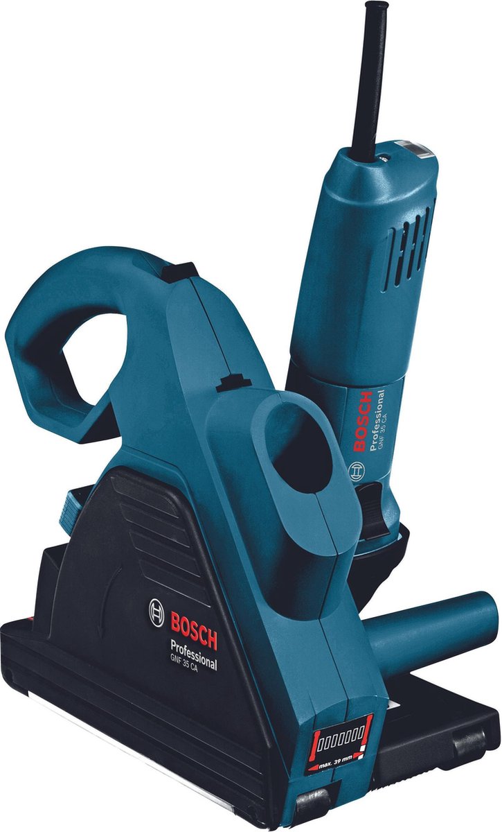 Bosch muurfreesmachine gnf 35 ca (3 x vulring 4 mm, 4 x vulring 6 mm, breekgereedschap, opnameflens, pensleutel gebogen, rondmoer)