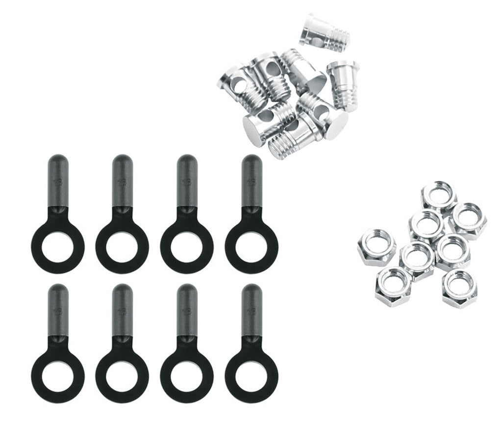 Sks germany bluemels fixed end caps (bag of 8)