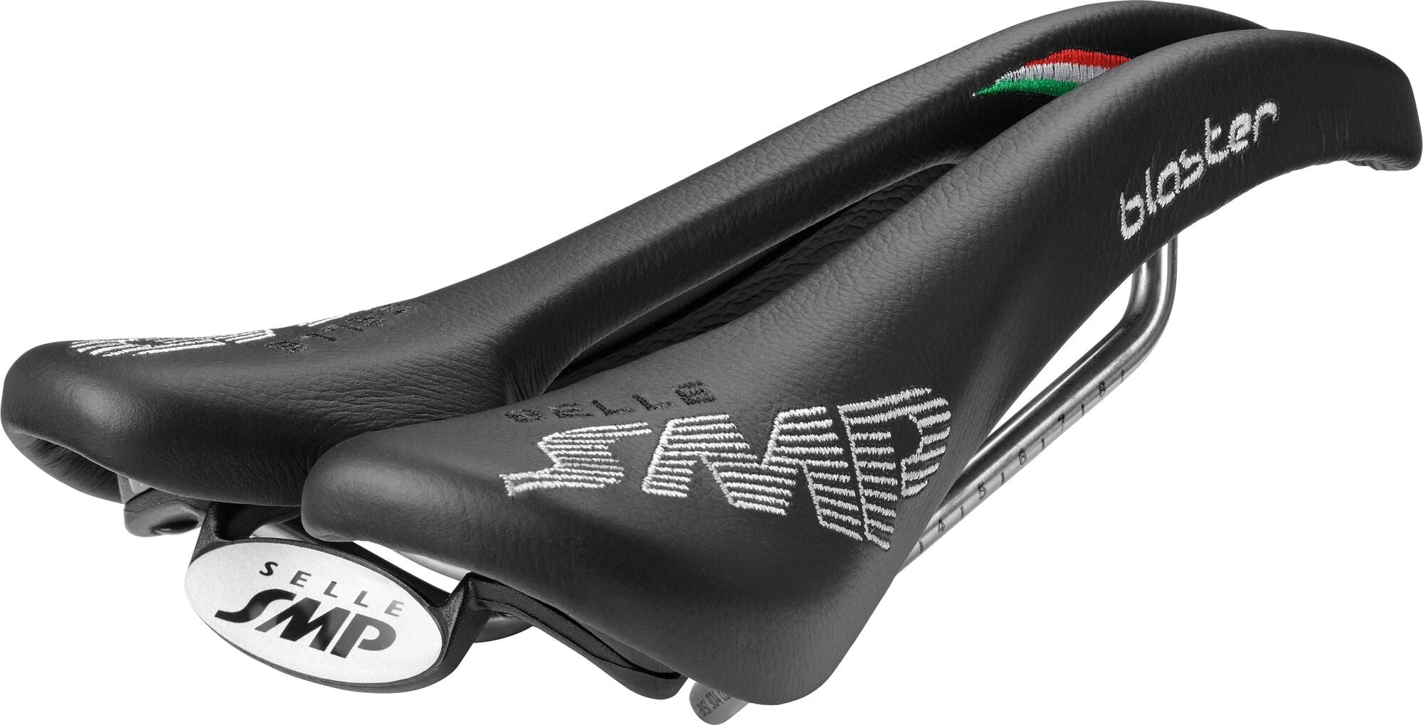 Selle smp smp zadel pro blaster zwart met RVS rail