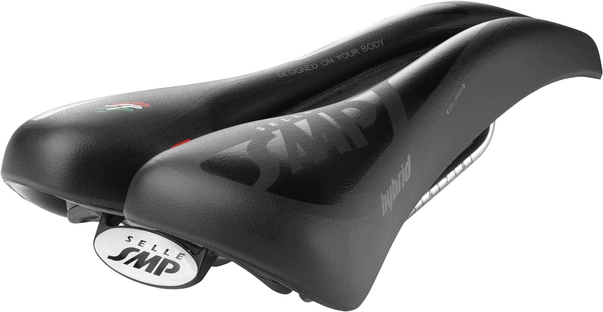 Selle smp smp zadel tour hybride gel zwart