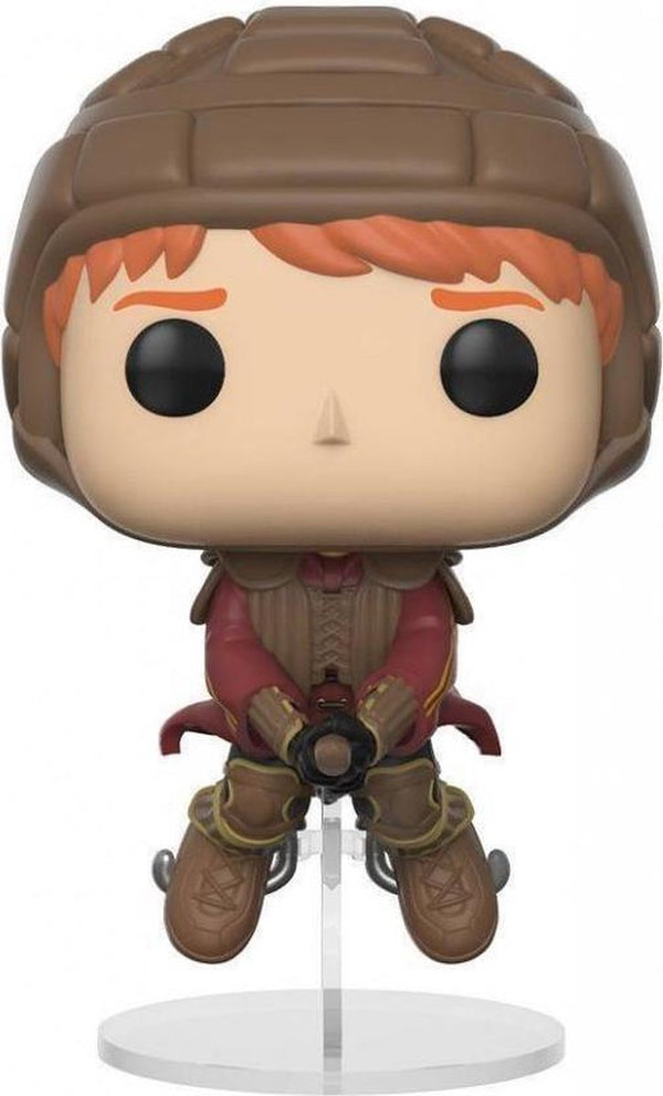 Funko : pop! harry potter ron on broom - #54 verzamelfiguur