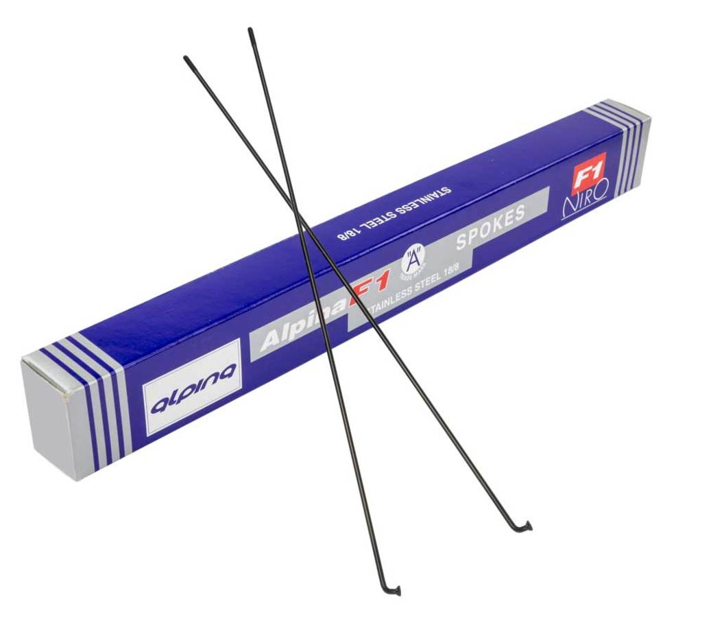 Spaken 282-13 Raggi ø2,33 mm FG 2,6 - zwart RVS