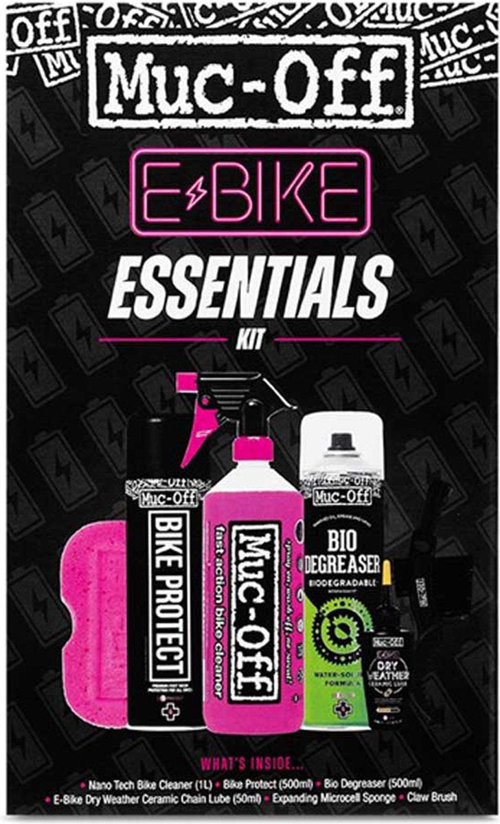 Muc-off e-bike kit essentials clean protect lube