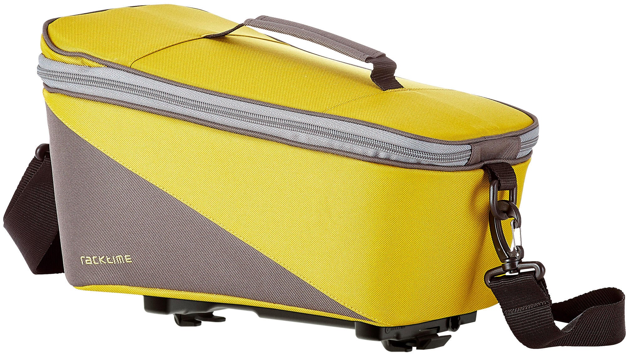 Racktime bagagedragertas talis 2.0 trunk bag talis 2.0 lime green stone grey