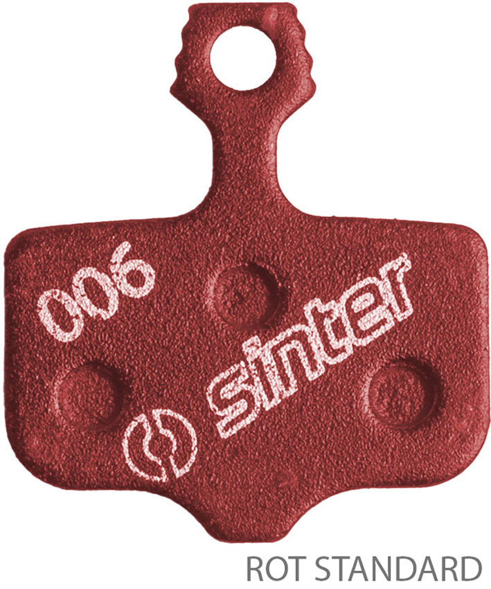 Schijfremblokken Standaard Rood