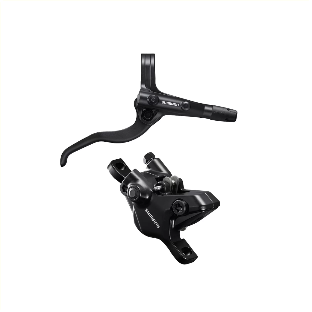 Shimano set of disc brakes mt401 (rear) black resin pad