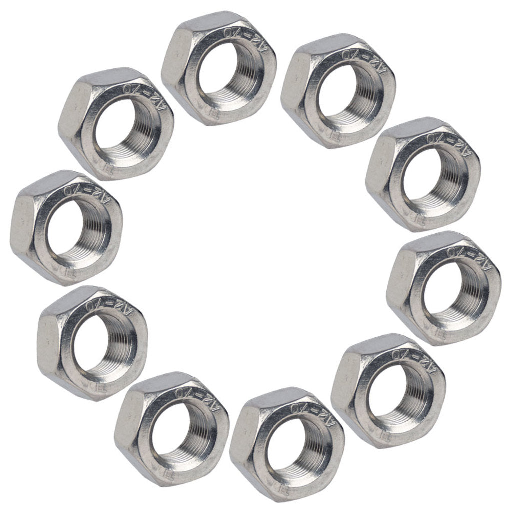 Unbranded anp naafd moer open m12x1 rvs zi ds a 10