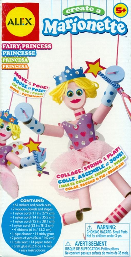 Maak een marionetpop, . 5+