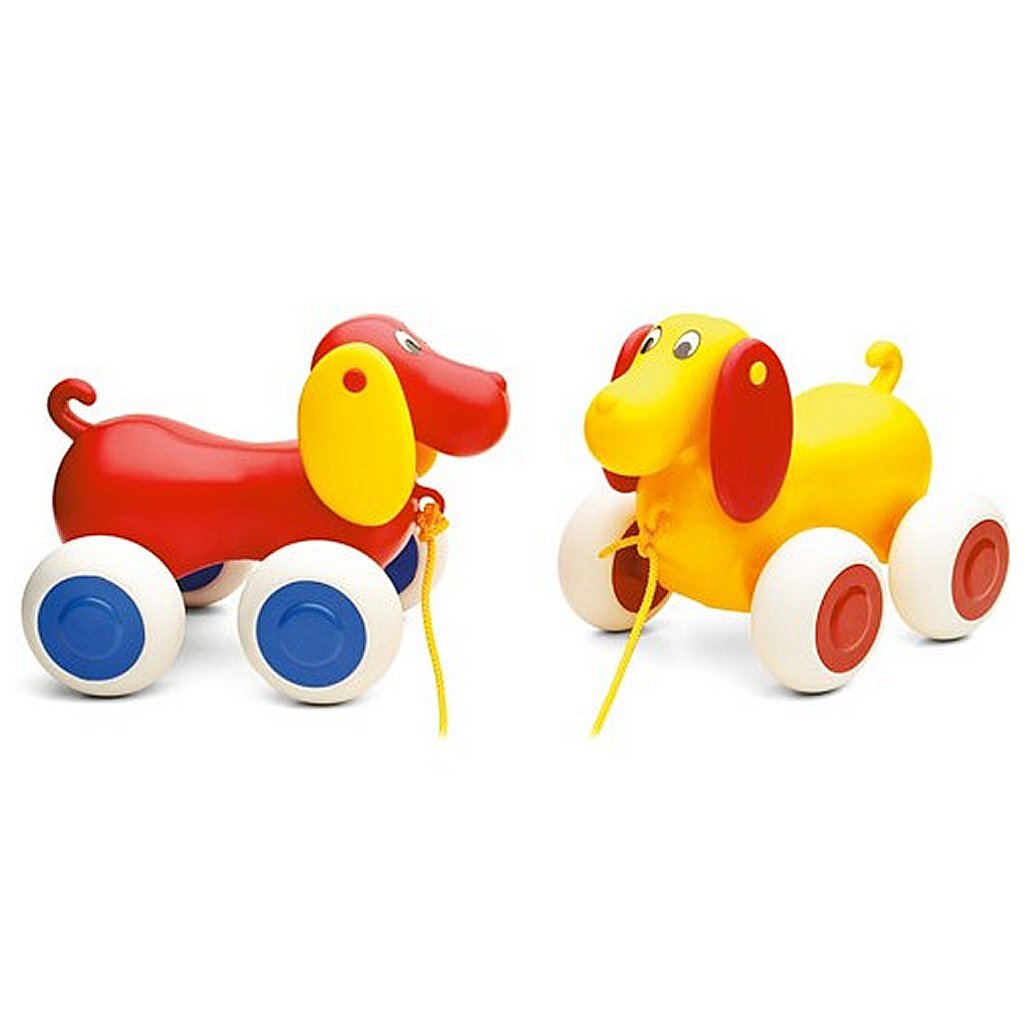 Viking speelgoed loopfiguur hond