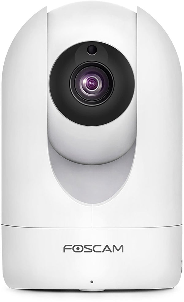 Foscam r4m beveiligingscamera binnen – 4mp super hd ptz ip camera – dual-band wifi – nachtzicht 10m – bewegingsdetectie – privacy modus – microsd opslag – wit