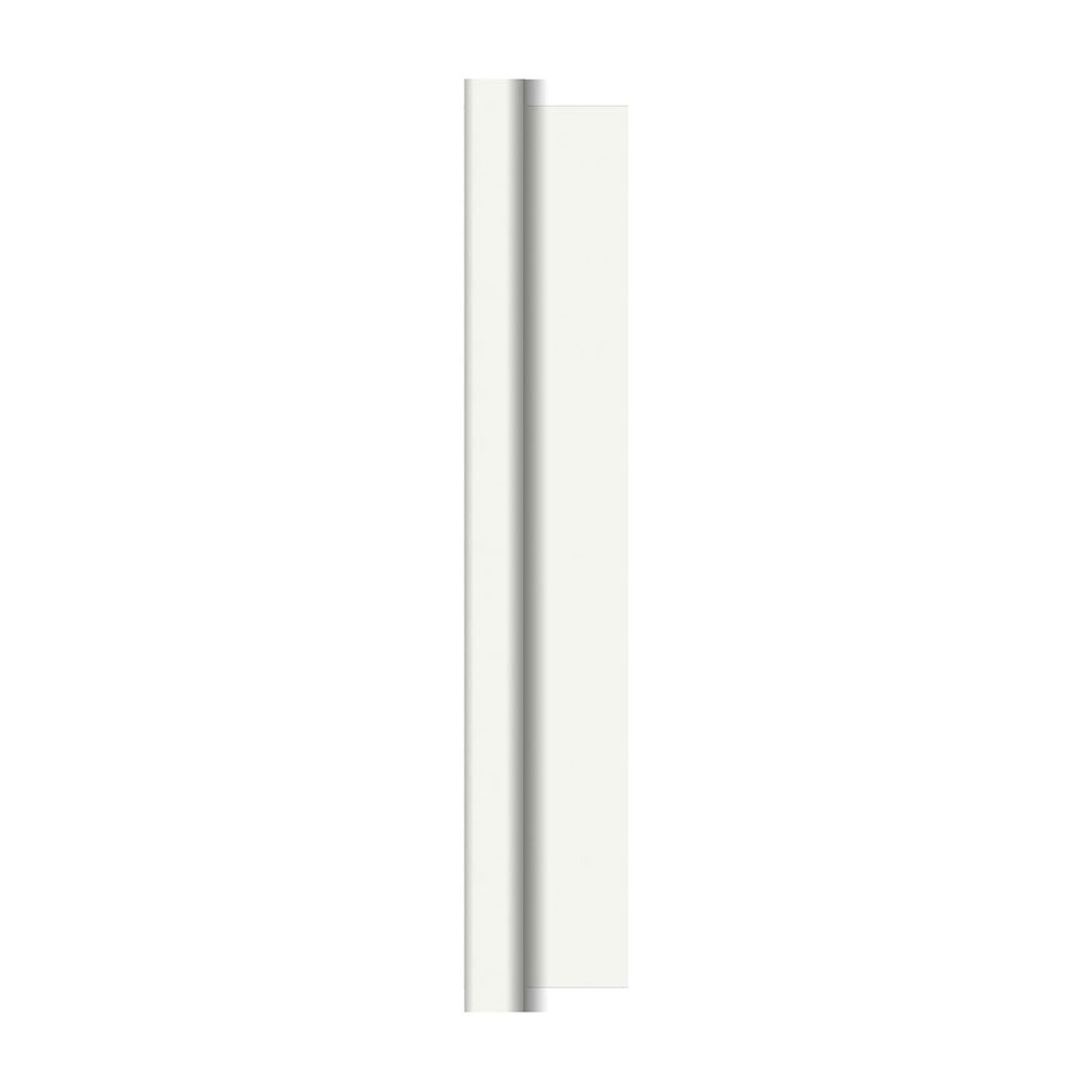 Duni cel damast tafelkleed op rol 1,18x5m ijswit