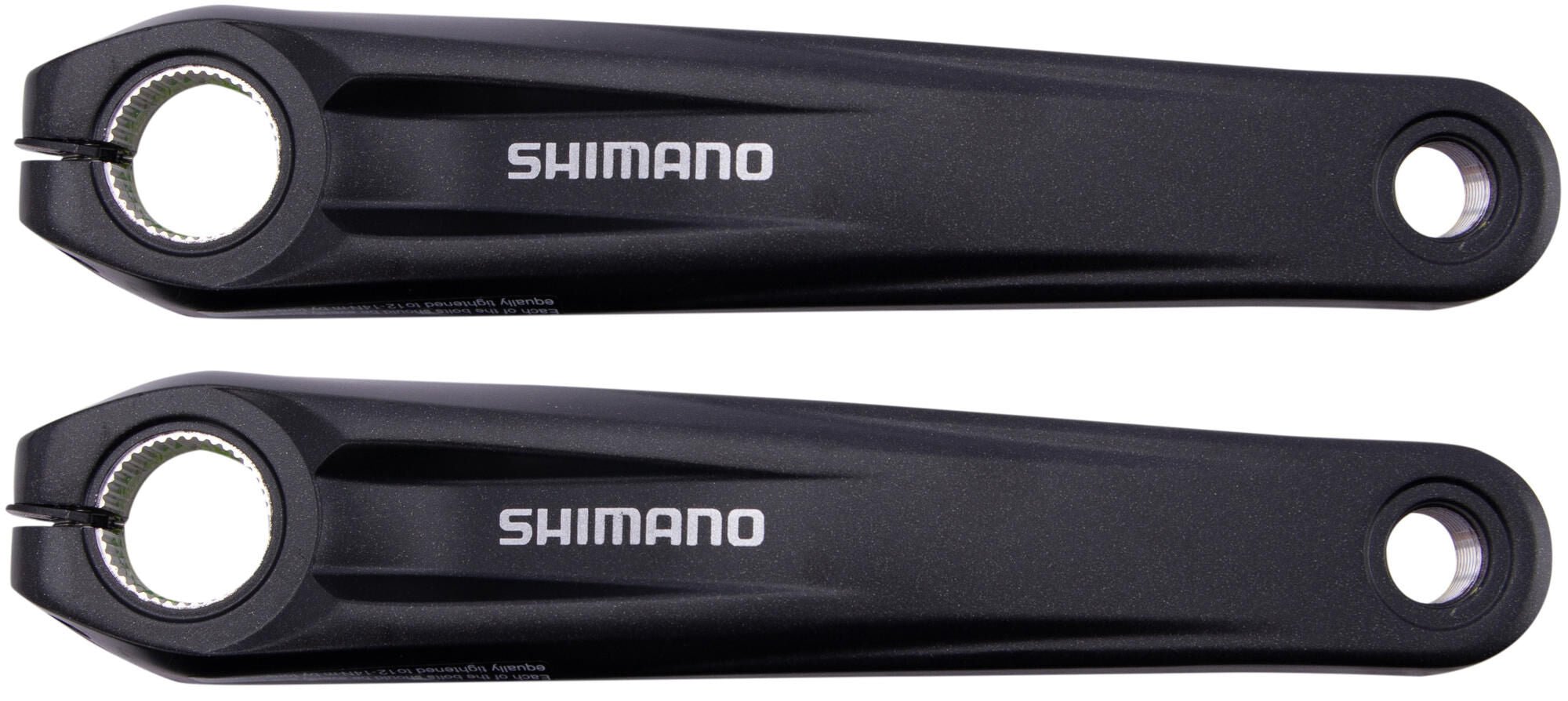 Shimano crankstel steps l+r e8000 cranklengte 175mm zwart