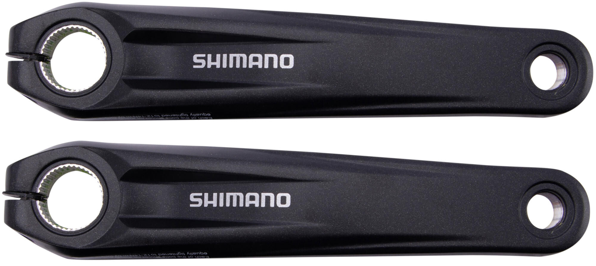 Shimano crankstel steps fc-e8000 crank arms shim.steps 170mm black