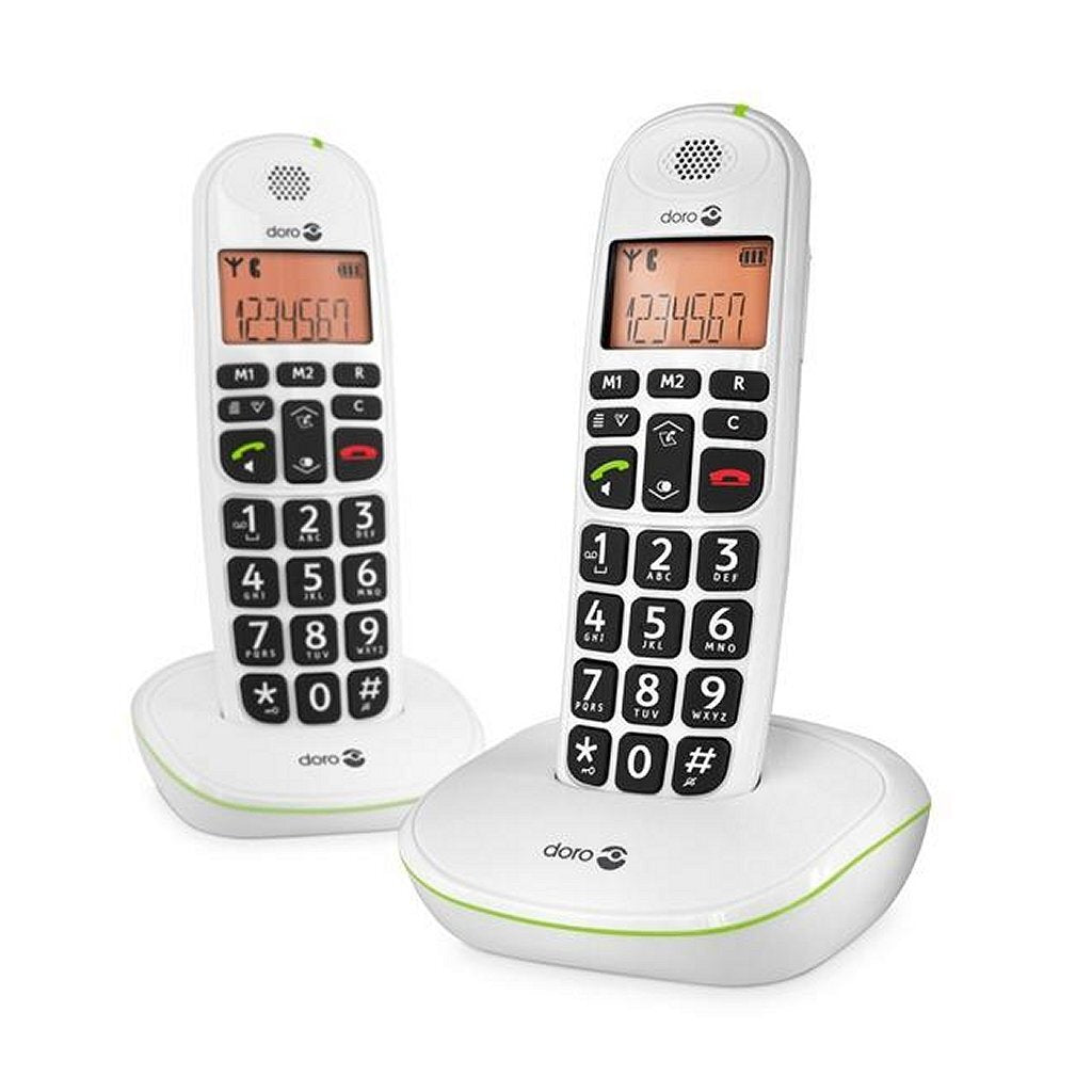 Doro telefoon easy duo telefoon wit