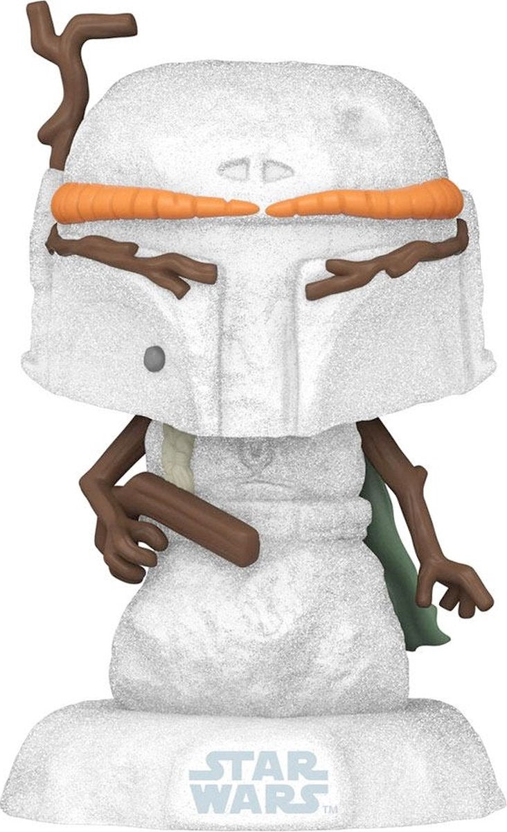 Funko star wars verzamelfiguur holiday 2022 pop! heroes boba fett 9 cm multicolours