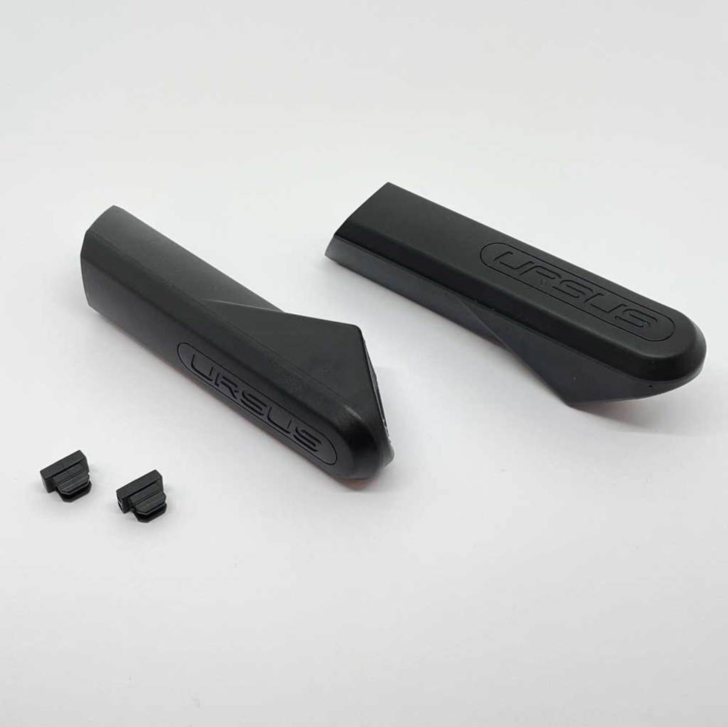 Ursus stand jumbo ii voet l+r pvc zw set a 2