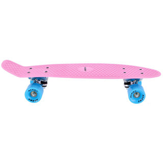 Alert outdoorskateboard 55 cm roze